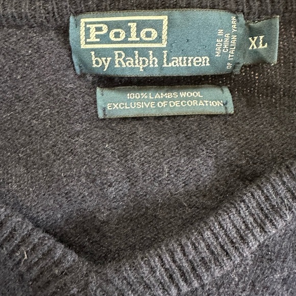 Polo Ralph Lauren V Neck Seeater - Picture 2 of 4